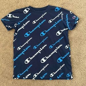 Navy Blue Champion Shirt